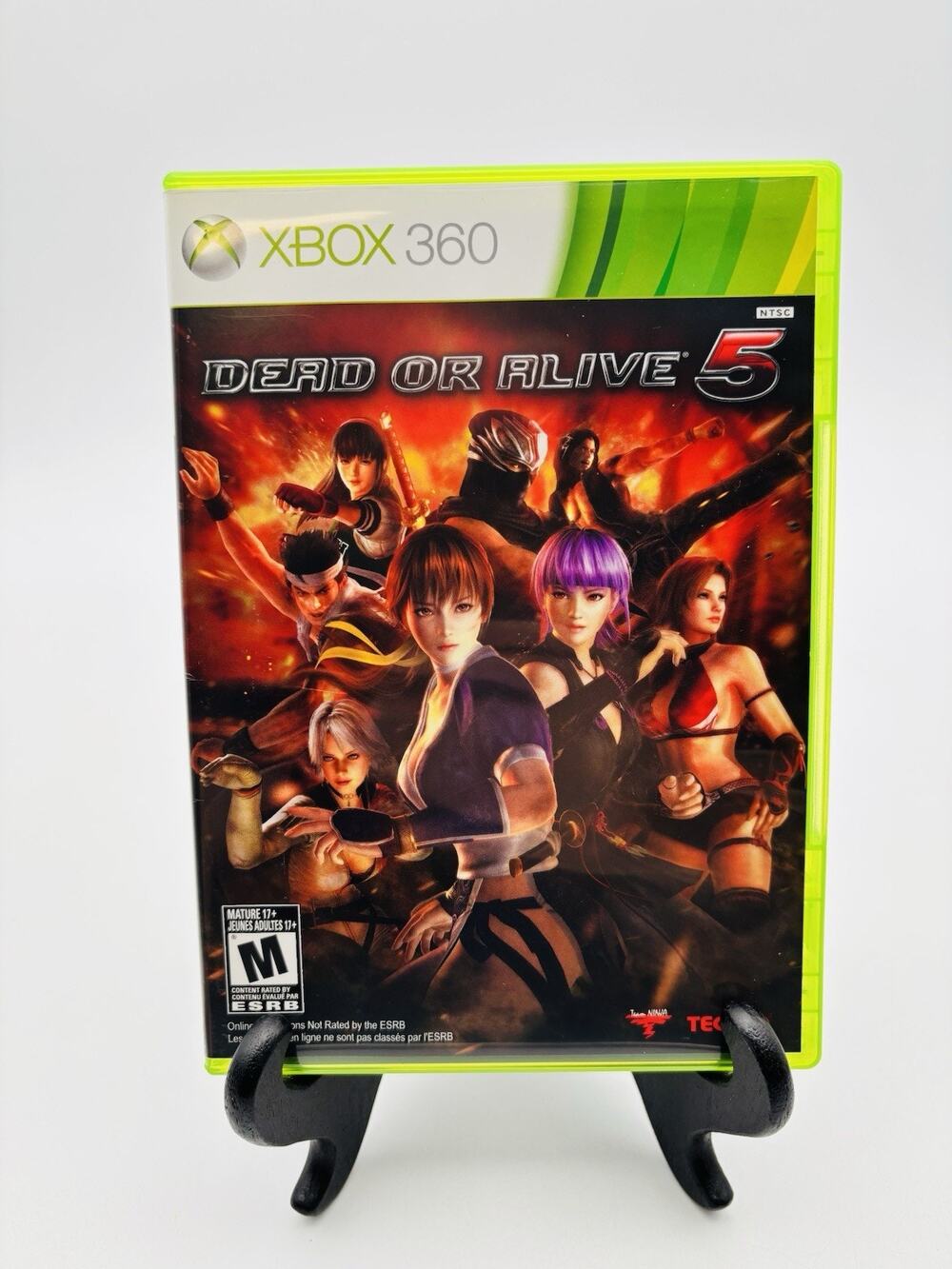 Dead or Alive 5 (Microsoft Xbox 360, 2012) Complete with Manual CIB Tested Works